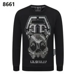 philipp plein pp sweatshirt manches longues pour homme s_122a06a